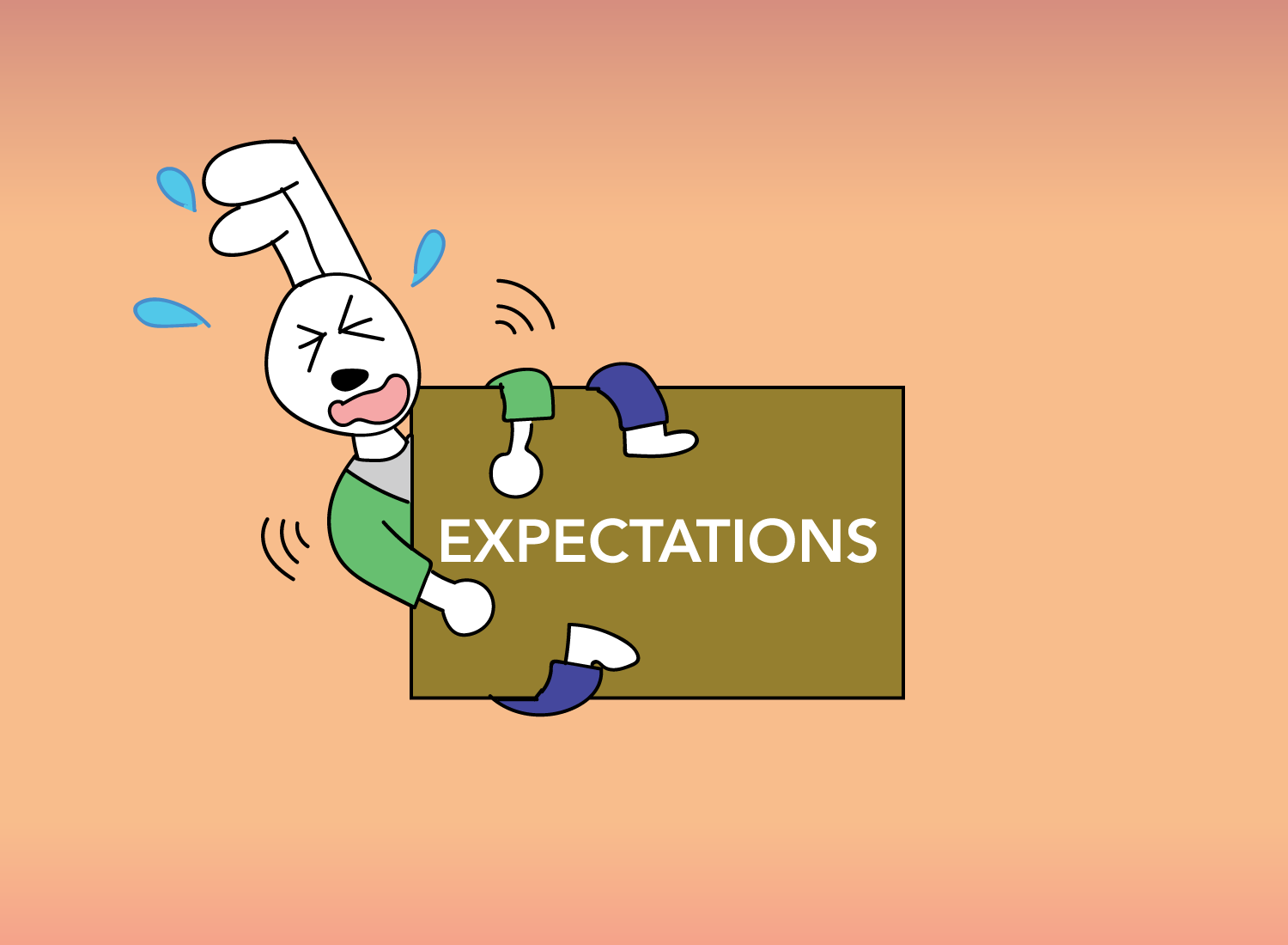 holding onto expectations