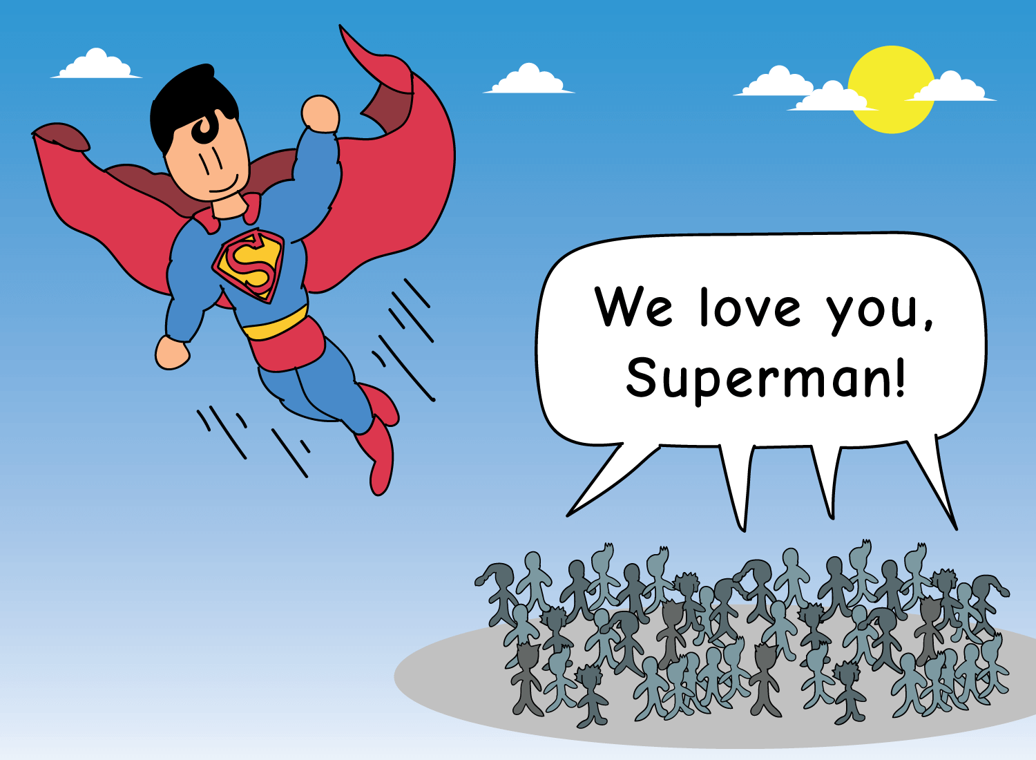 we love you superman