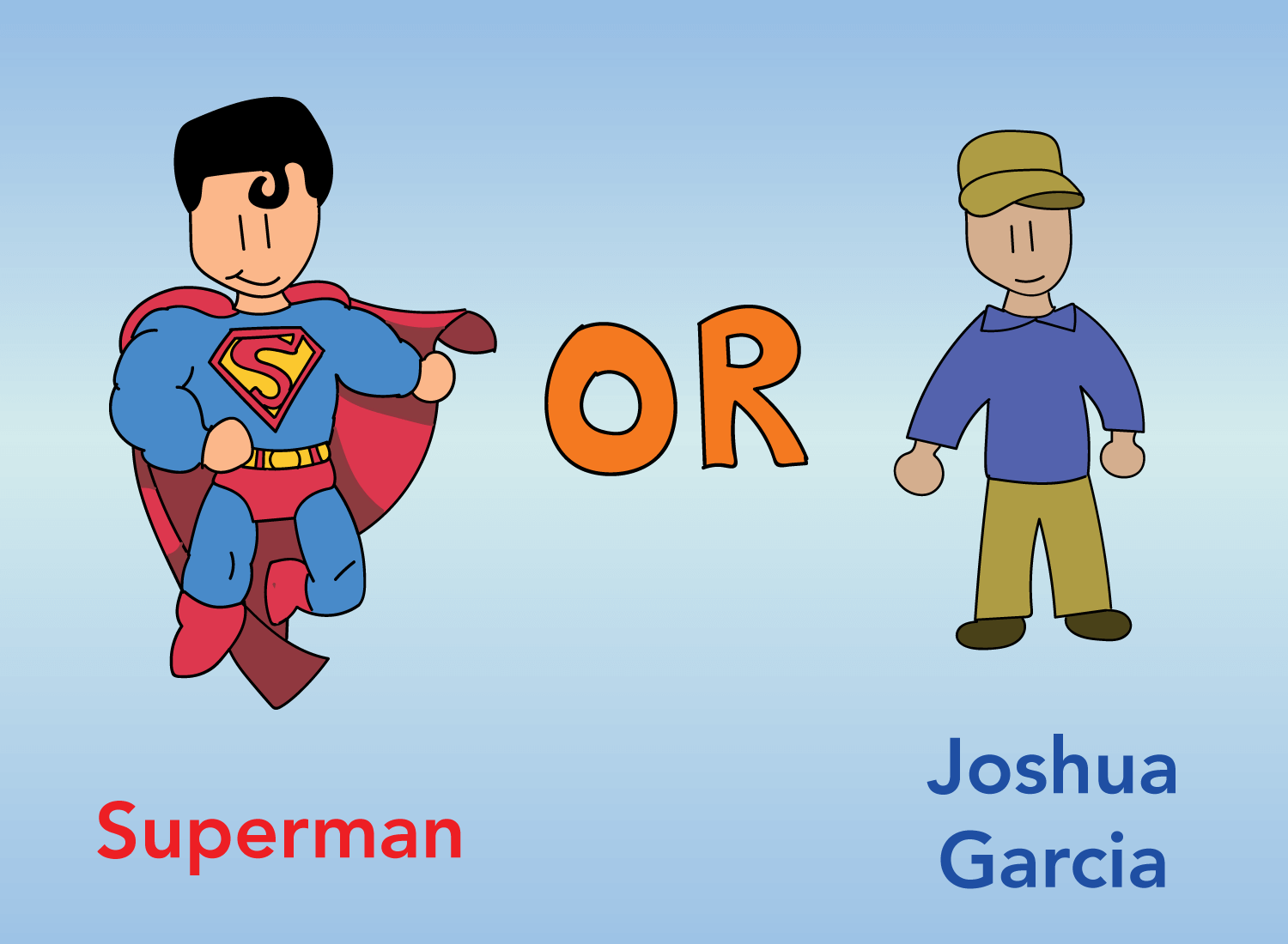 superman or joshua garcia