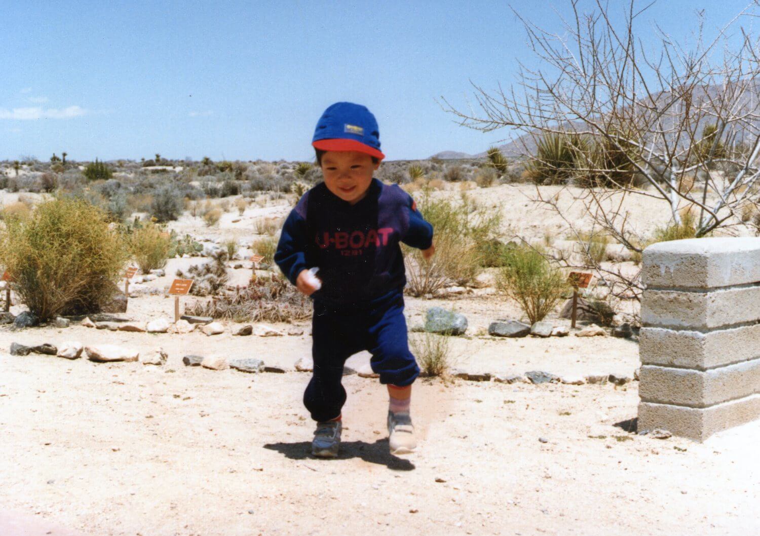 running as a kid