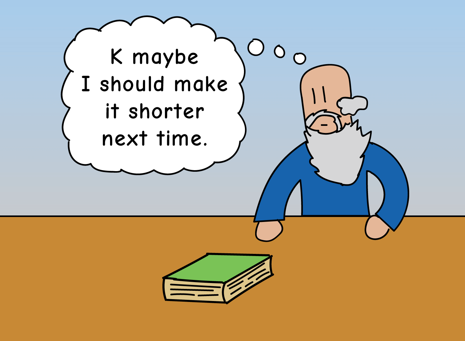 book review - make it shorter