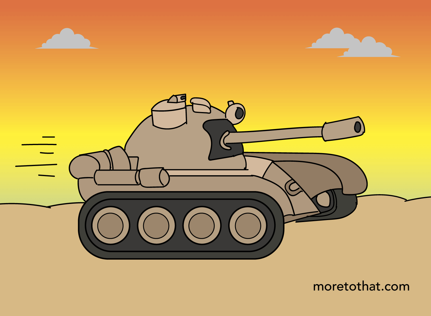 tank - war cartoon